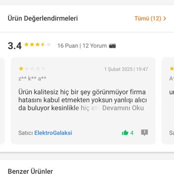 Trendyol'dan Aldığım Teleskop Hayal Kırıklığı Yarattı