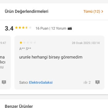 Trendyol'dan Aldığım Teleskop Hayal Kırıklığı Yarattı