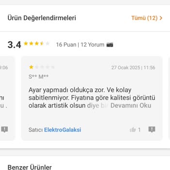 Trendyol'dan Aldığım Teleskop Hayal Kırıklığı Yarattı