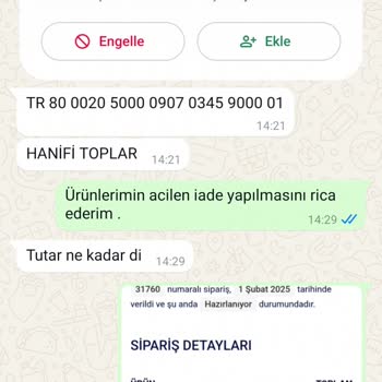 Yanıltıcı Ödeme Talepleri Ve İade Sorunu