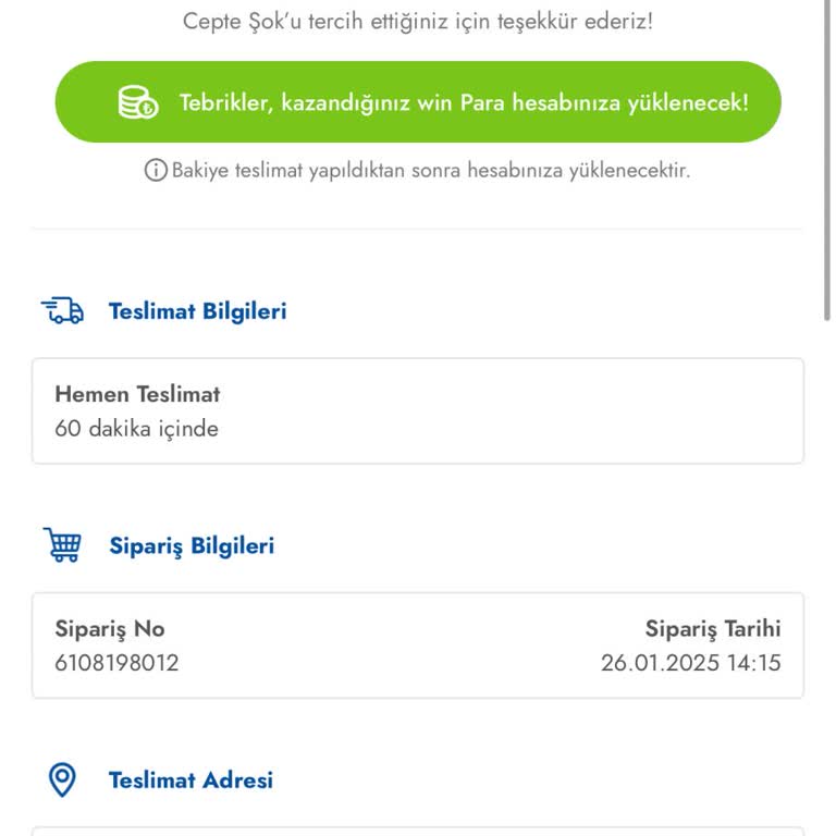 Şok Marketin Kampanya İadesi Sorunu