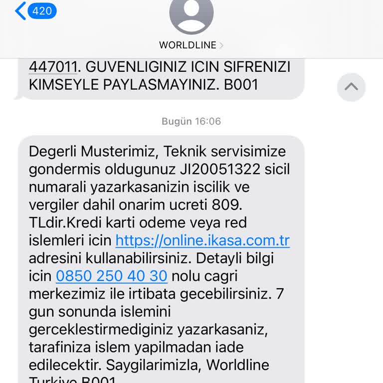 Yazarkasa Pos Cihazı İçin Ekstra Ücret Talebi