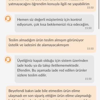 Trendyol'da İade Ve Hesap Sorunu