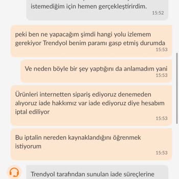 Trendyol'da İade Ve Hesap Sorunu