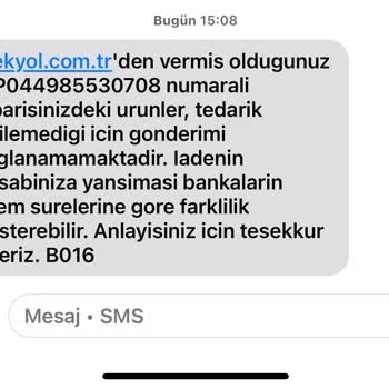 İpekyol Online Sipariş İptali Mağduriyeti