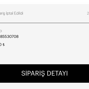 İpekyol Online Sipariş İptali Mağduriyeti