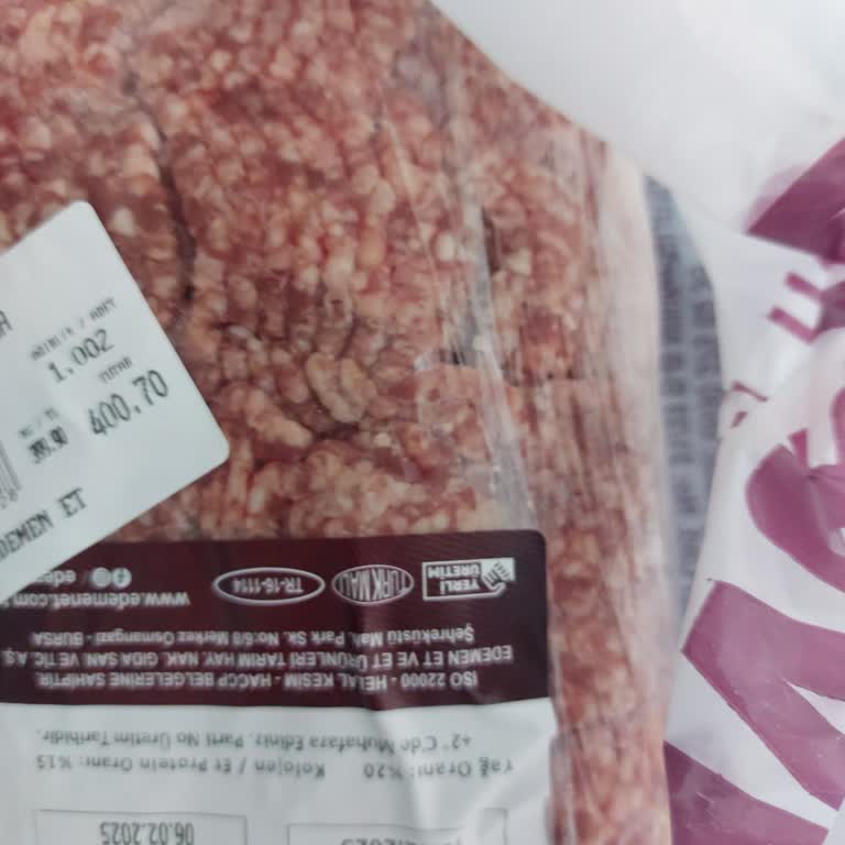 Edemen Eti'nin Kalitesi Düşüşte: Sinirli Ve Yağlı Ürünler