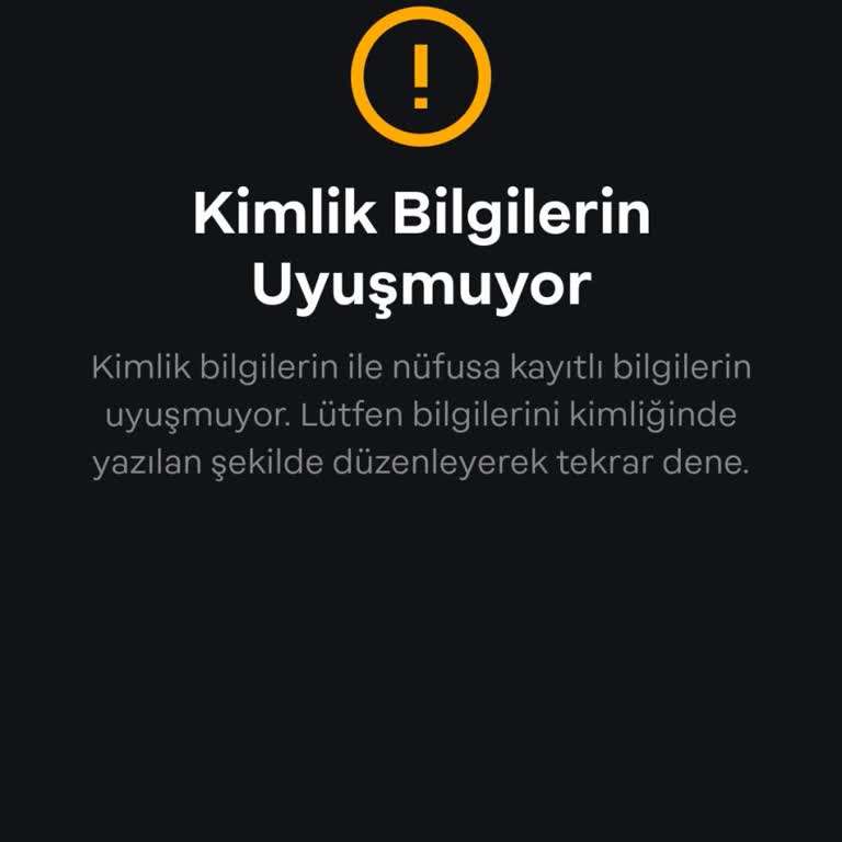 Papara Doğru Bilgilerle Hesap Doğrulama Sorunu