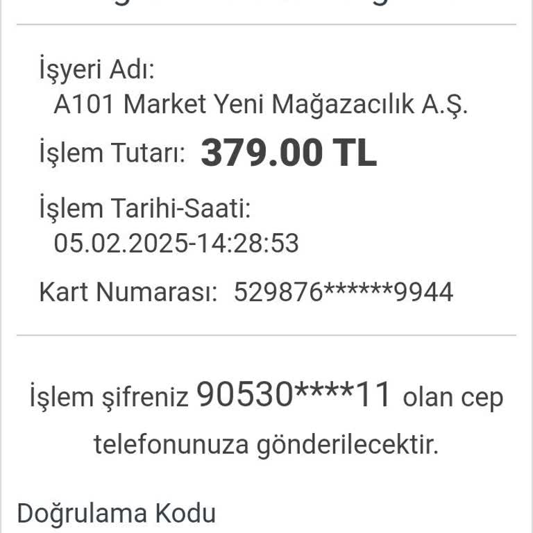 Yanlış Çekim: 390 TL'lik Sipariş İçin 4.999 TL Ödendi!