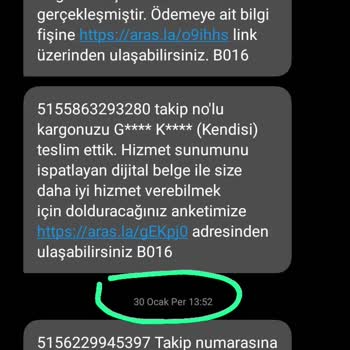 Aras Kargo İle Dağıtıma Çıkmadan İade Edilen Kargo Sorunu