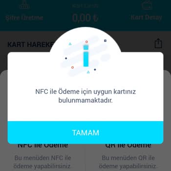 NFC Ödeme Sorunu: Paraf Kartlar Çalışmıyor