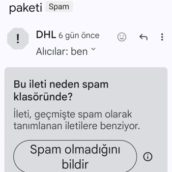 Spam Mesajlar Ve Kimlik Bilgisi İstismarı Şikayeti