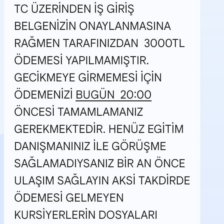 Danışmanlık Firması Tarafından Tehdit ve Kimlik Bilgilerinin Kullanımı İddiası
