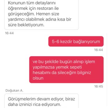 Gece Siparişinde Soğuk Teslimat Ve İletişim Eksikliği