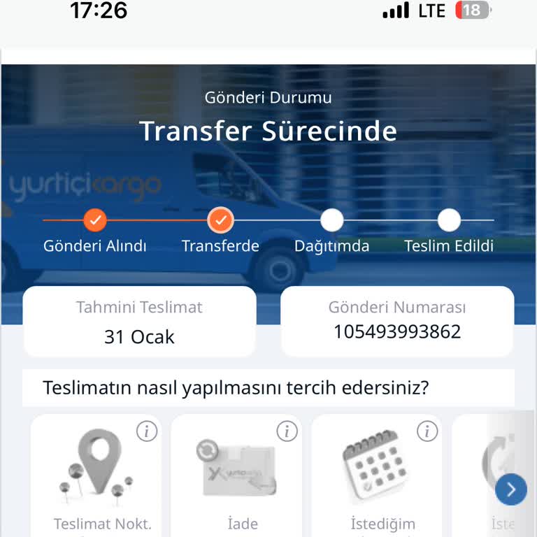 Telefon İçerikli Paketimi Kaybeden Yurtiçi Kargo