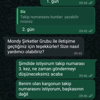 Kargo Belirsizliği Ve Müşteri Hizmetleri Sorunu