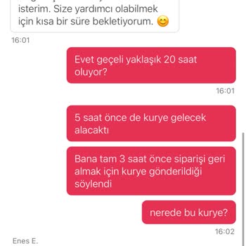 Yemeksepeti Ve Fiyuu İle Yaşanan Sipariş Sorunu
