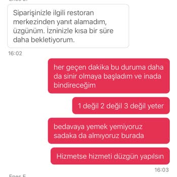 Yemeksepeti Ve Fiyuu İle Yaşanan Sipariş Sorunu