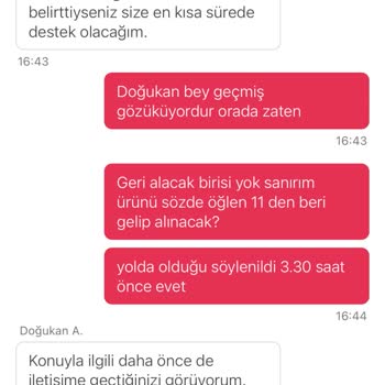 Yemeksepeti Ve Fiyuu İle Yaşanan Sipariş Sorunu