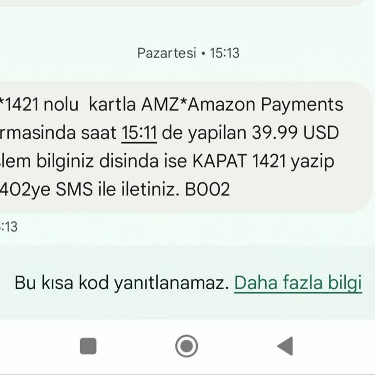 Hesabımdan İzinsiz Para Çıkışı