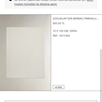 Zara Home İade Sorunları: Teslim Edilen Battaniyeler Kayıp Mı?