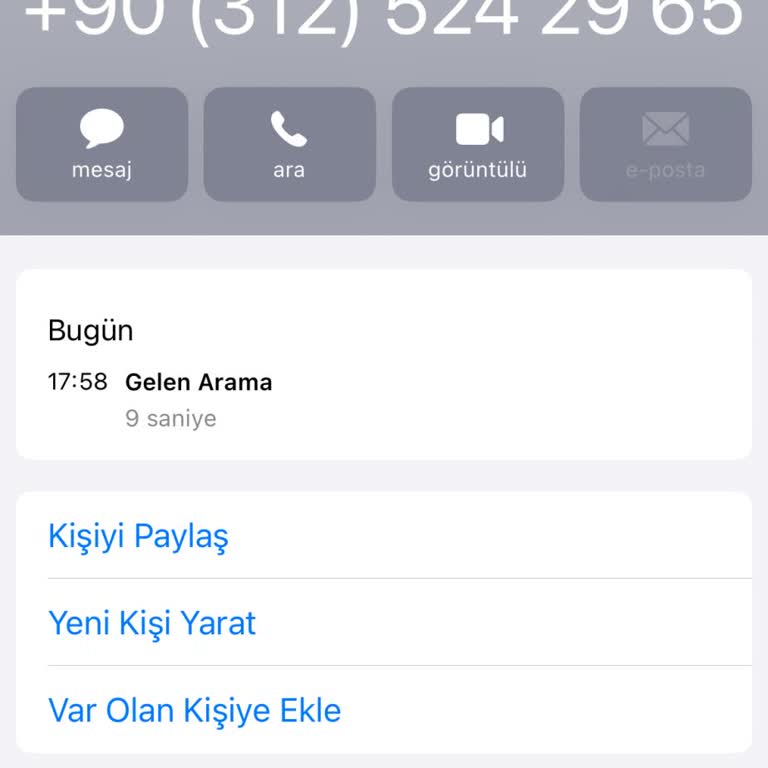 Bilinmeyen Numaradan Gelen Rahatsız Edici Aramalar
