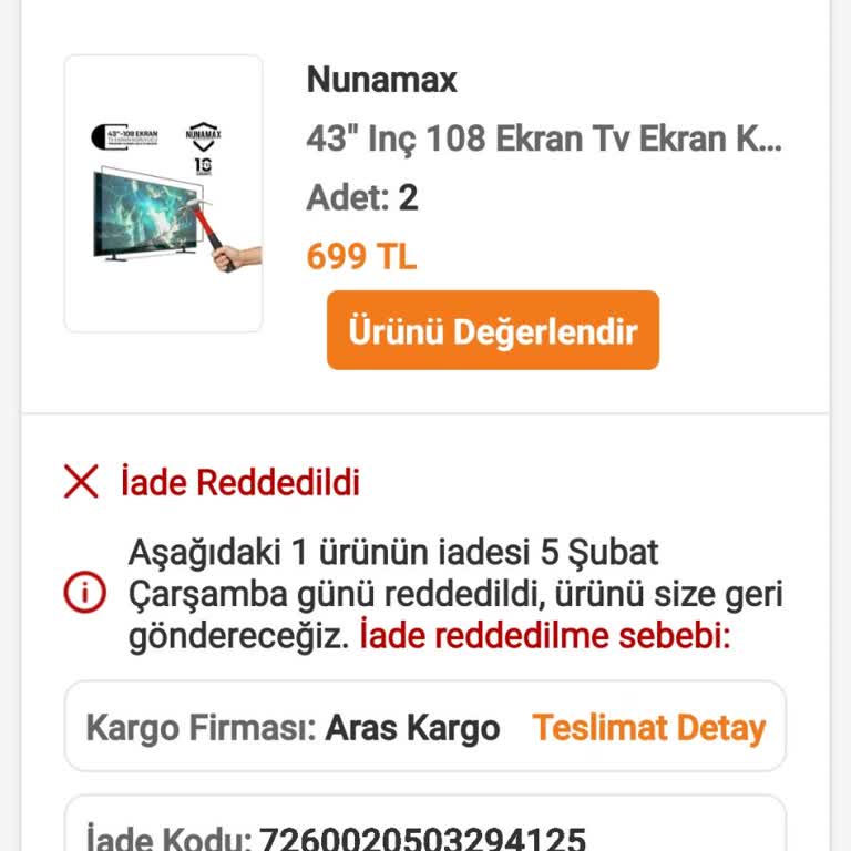 Eksik Ürün Ve İade Sorunu: Müşteri Güvenliği Zedeleniyor