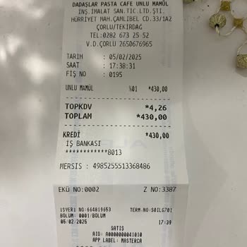 Dadaşlar Fırın Cafe Restaurant Fiyat Güncellemesi Mağduriyeti: Menü Ve Kasa Arasında Kalan Müşteri