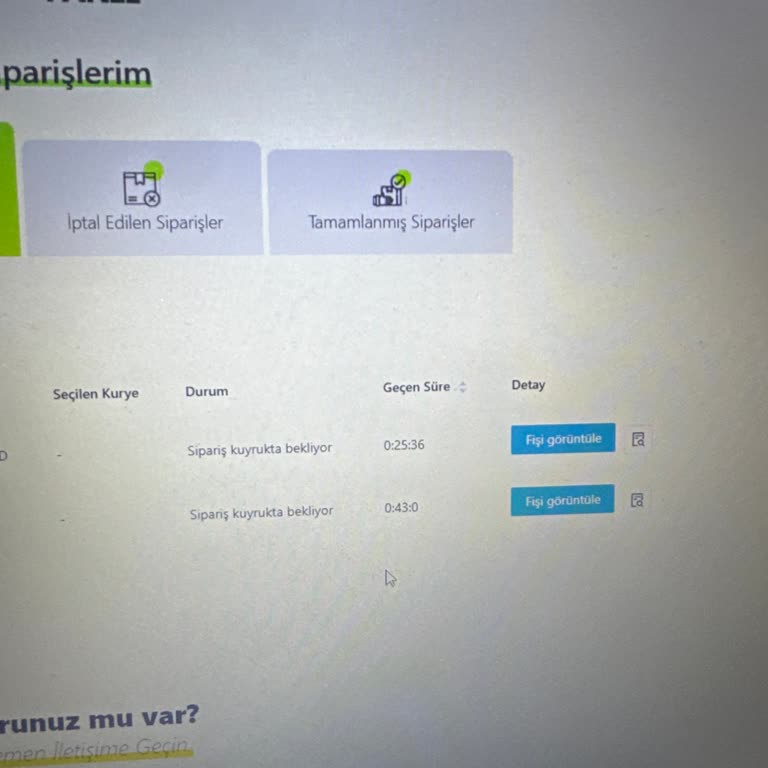 Vigo İle Kurye Hizmetinde Yaşanan Taahhüt İhlalleri Ve Zamanında Teslimat Sorunları