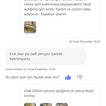 Çeyiz İçin Aldığım Ütü Masası Kırık Çıktı