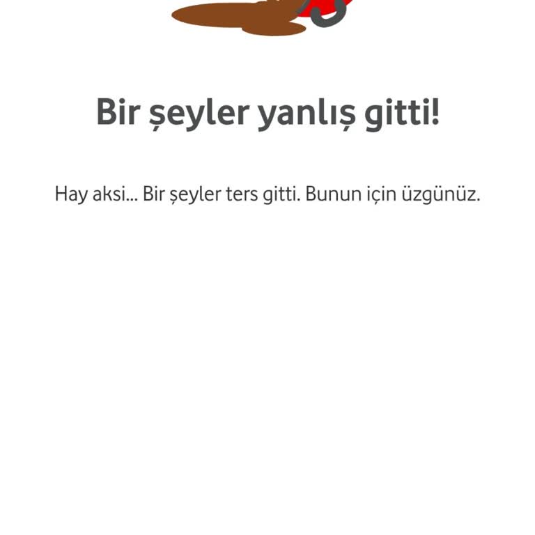Vodafone Hediye Çarkı Sorunu: Sürekli Hata Mesajı