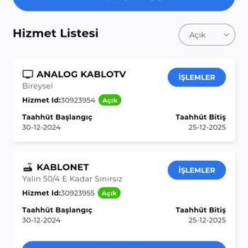 İnternet Bağlantı Sorunu Ve Müşteri Hizmetleri Eksikliği