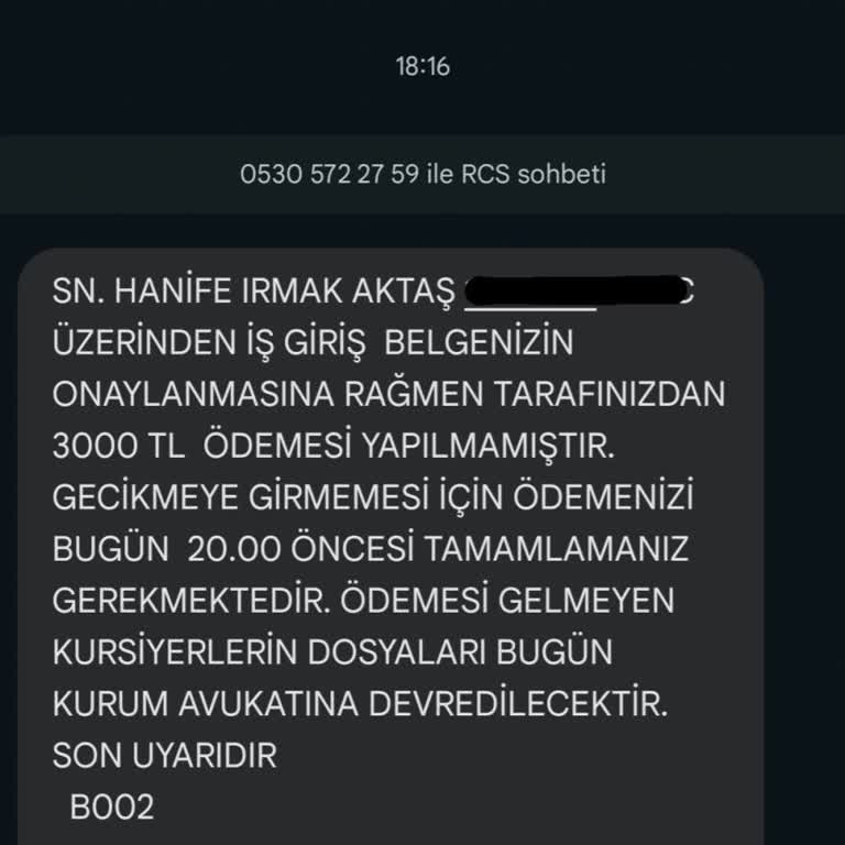 Danışmanlık Firmasından İddia Edilen Sahte İşlemler ve Tehditler