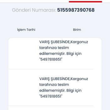 Aras Kargo İle Çifte Fatura Şoku Ve Teslimat Sorunu