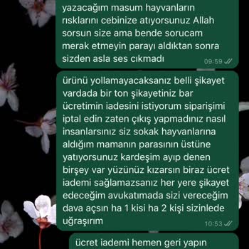 Ödeme Sonrası İletişim Sorunu Ve İade Talebi
