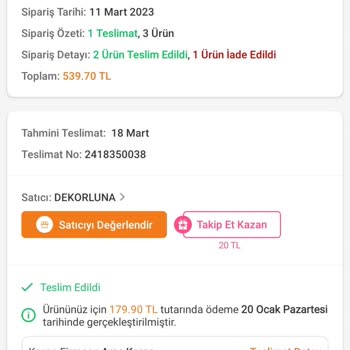 Trendyol'dan Haksız Kesinti Sorunu