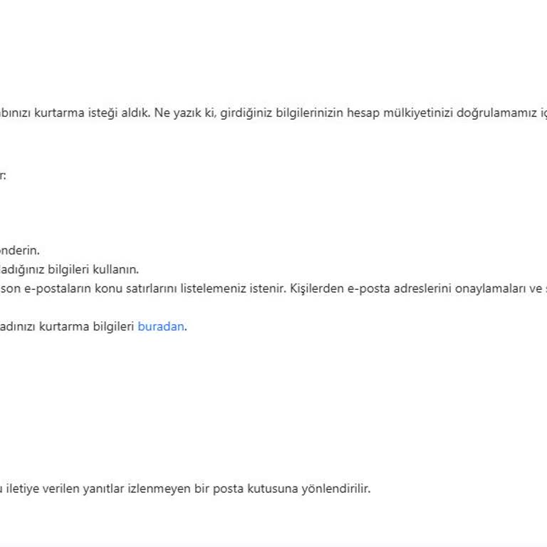 Microsoft Parola Yenileme Çilesi