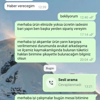 Kedi Maması Siparişim Gelmedi: Para İadesi Ve Ürün Bekliyorum