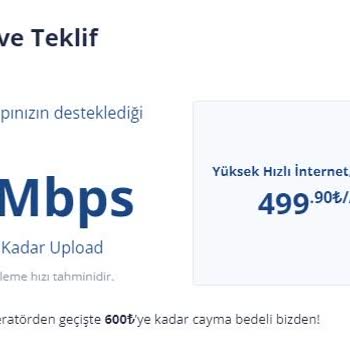 Yanlış VDSL Taahhüdü Ve Cayma Bedeli Mağduriyeti