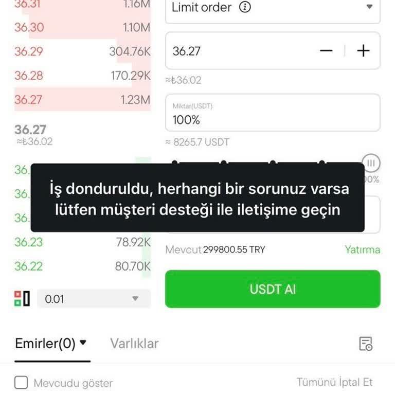 Cointr'de Bekleyen Bakiye: Zarar Ve İletişimsizlik