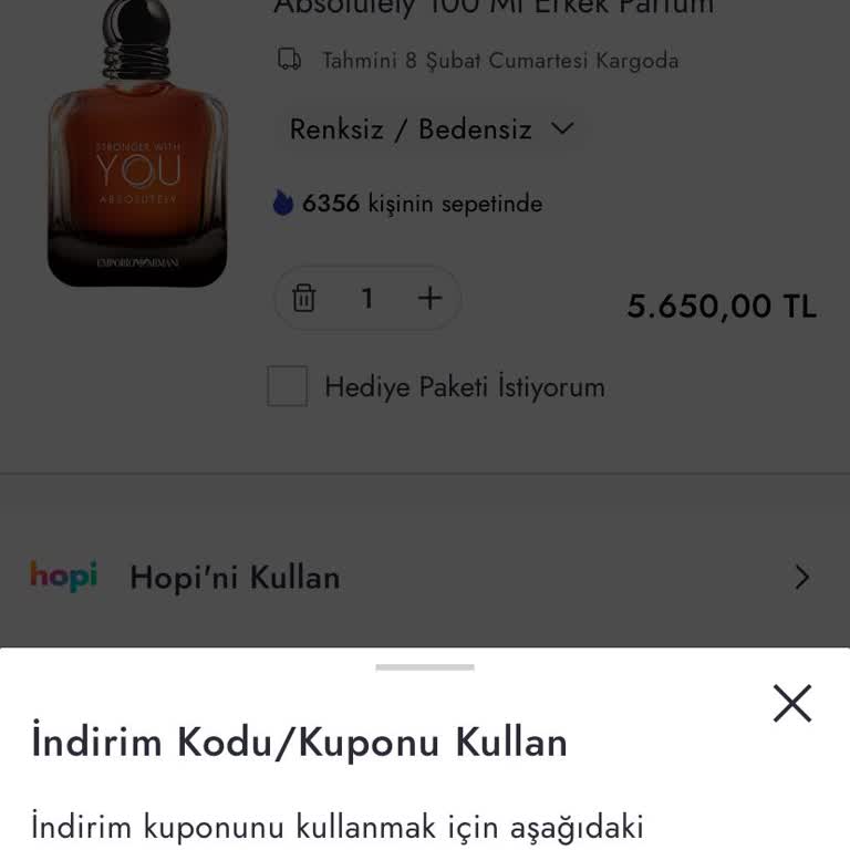 Kupon Kodunu Kullanamama Sorunu