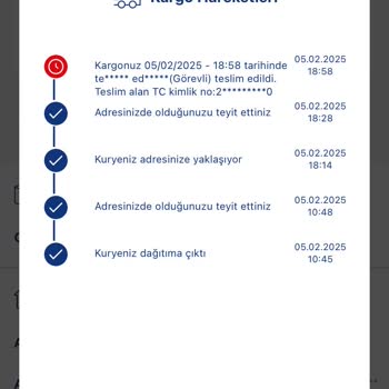 Aras Kargo'nun Yanlış Teslim Bildirimi Sorunu