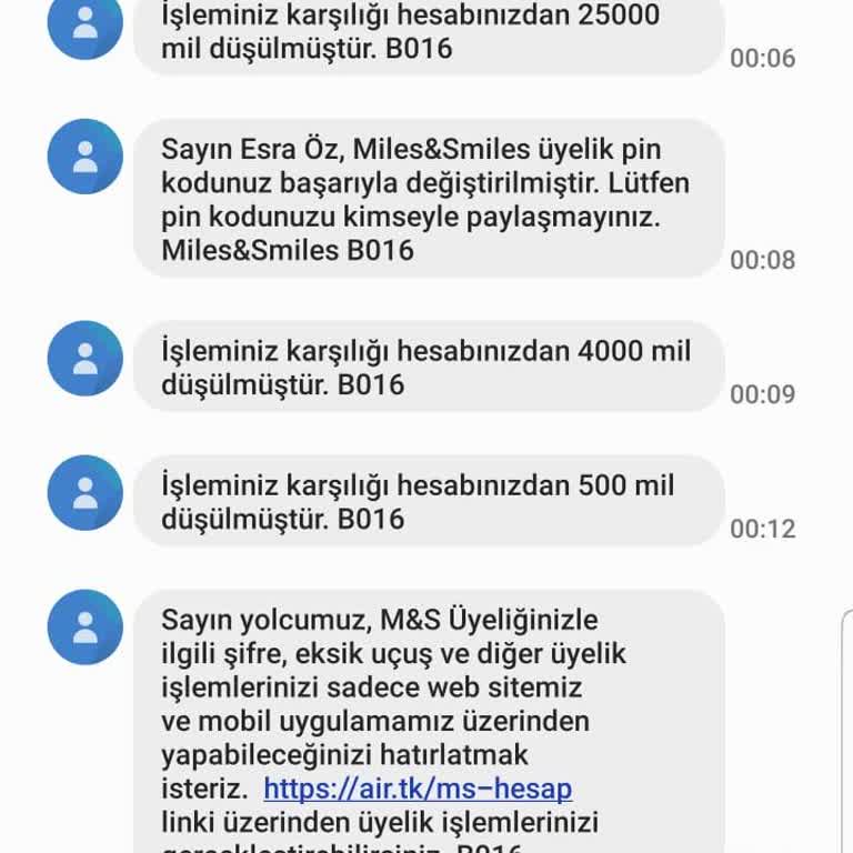 THY Hesap Güvenliği Ve Mil Kaybı Sorunu