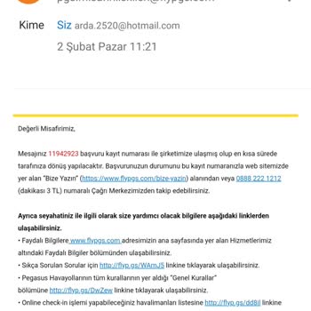 Pegasus'ta Bilet Karmaşası Ve Yetersiz Müşteri Hizmetleri