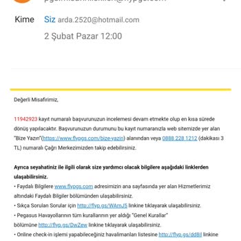 Pegasus'ta Bilet Karmaşası Ve Yetersiz Müşteri Hizmetleri