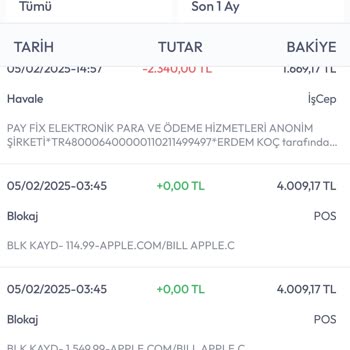Apple Store'dan Yetkisiz Para Çekimi