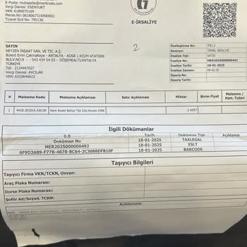 Eksik Gönderilen Ürünler Ve Yanıltıcı Bilgilendirme