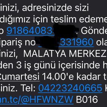 MNG Kargo'nun Adrese Teslim Sorunu