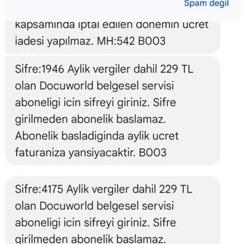 Vodafone'un Gizli Ücret Oyunu: Docuworld Şoku