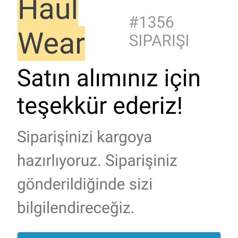 Haul Wear Marka Güvenilirliği Sıfır!